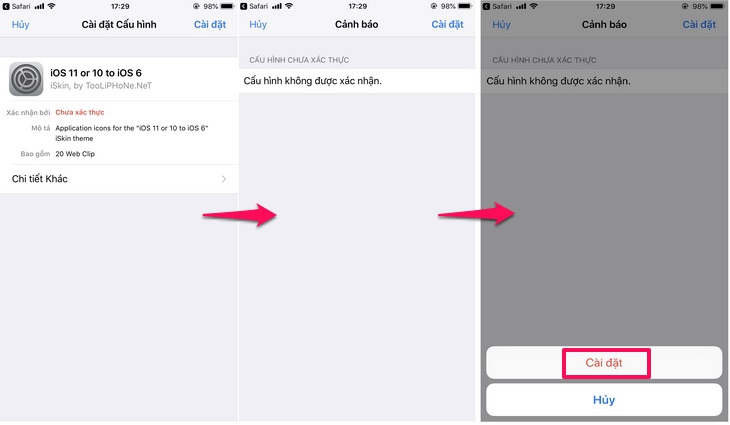 Hướng dẫn đưa giao diện iOS 6 trở lại iPhone của bạn.