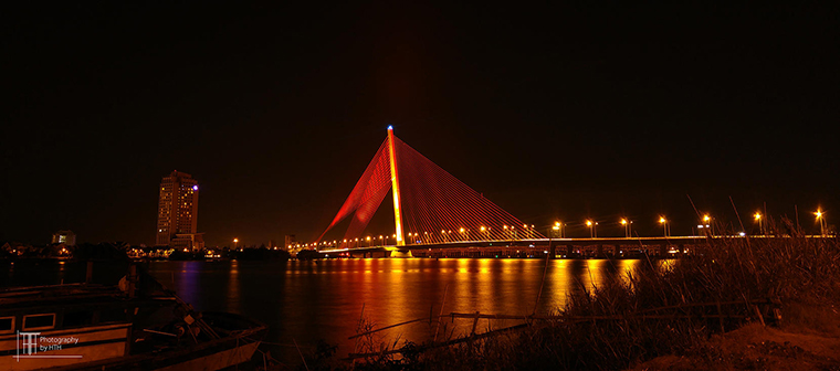 Cầu Trần Thị Lý - Đà Nẵng | Phơi sáng: 4 giây - ISO: 50 | LG G4