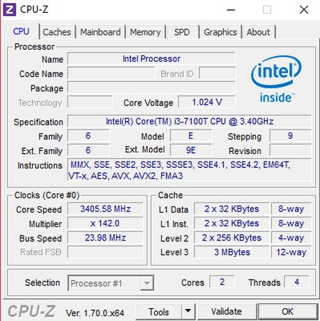 Hướng dẫn sử dụng phần mềm CPU-Z