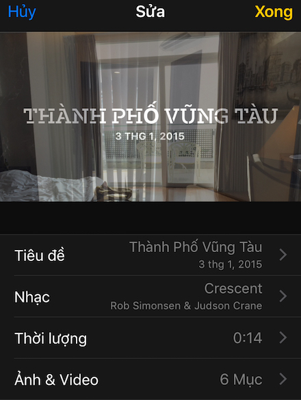 4 hạng mục phụ