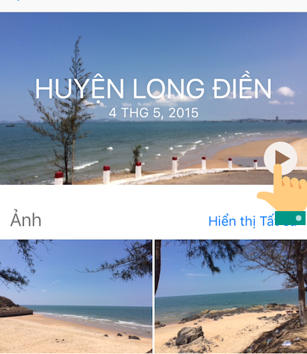 Chọn biểu tượng chơi