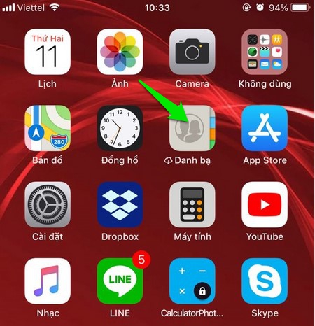 Hướng dẫn cách xóa danh bạ trên iPhone