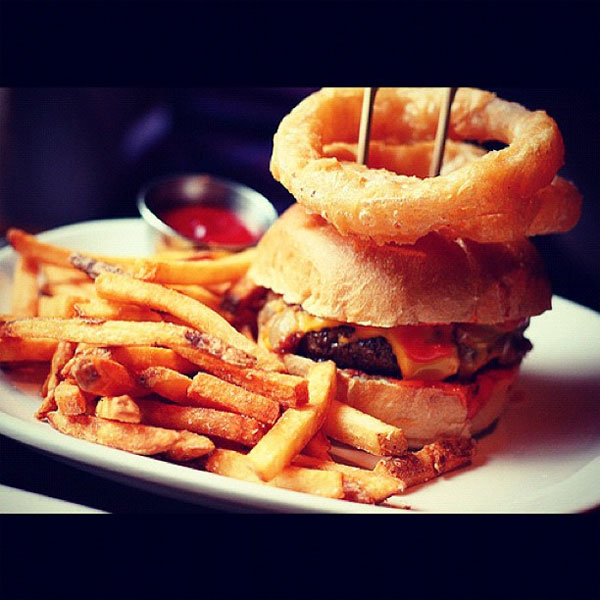 Hamburger trên Instagram