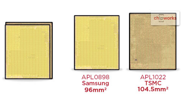 Thời lượng pin của iPhone 6s với chip A9 do TSMC sản xuất lâu hơn