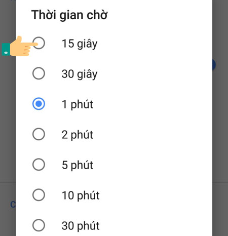 thời gian chờ đợi