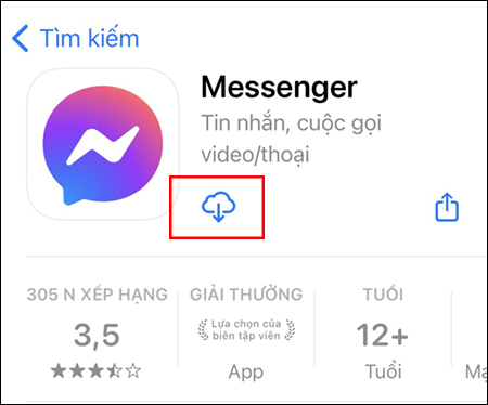 Xóa Messenger trên iPhone