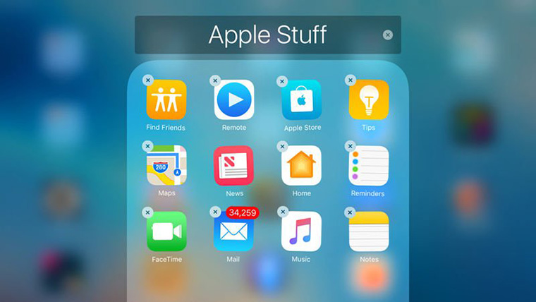 IOS 10 cũng cho phép bạn xóa nhiều ứng dụng mặc định