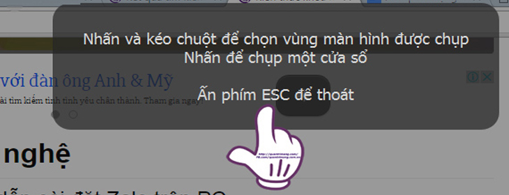 Bước 2: Sau khi chạm vào tùy chọn, bạn sẽ được đưa đến giao diện quay phim màn hình với hướng dẫn cách quay.