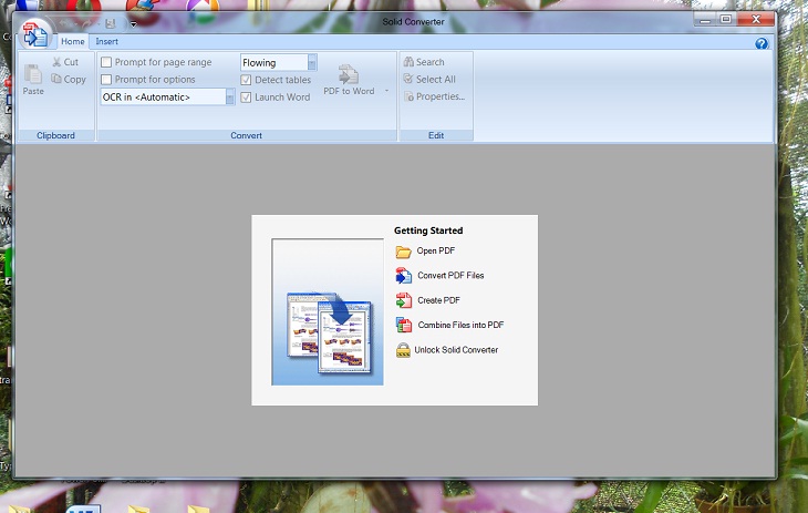 Chuyển PDF sang Word rắn 