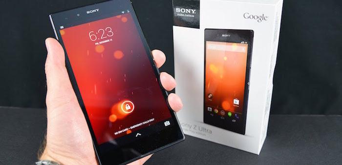 Bản cập nhật Sony Xperia Z Ultra GPe được cập nhật lên Android 5.0 Lollipop