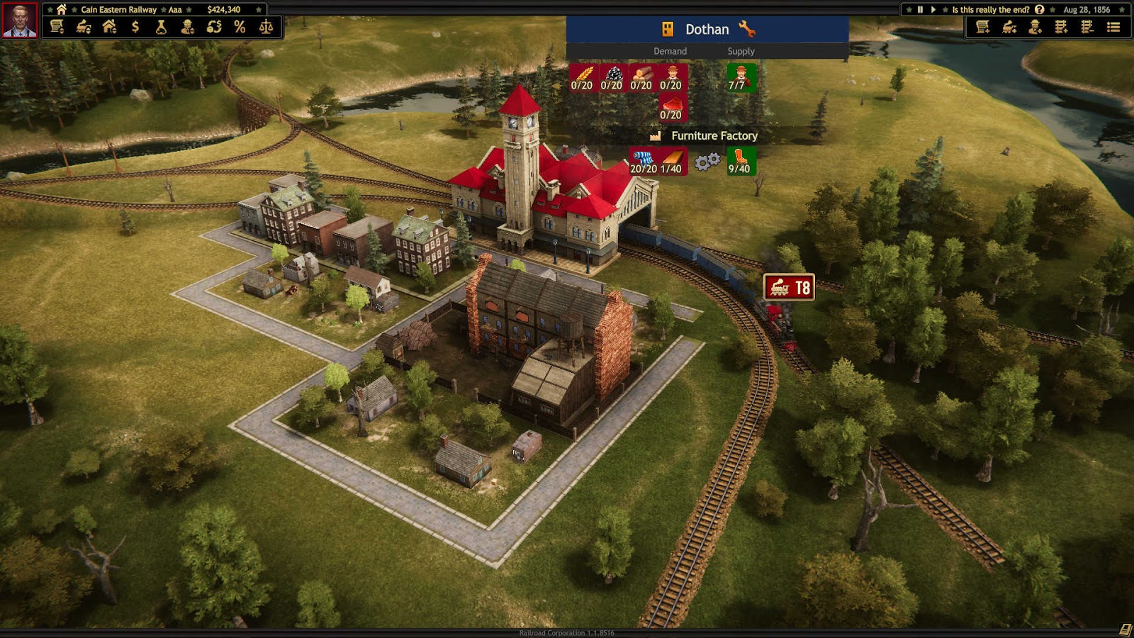Railroad Corporation Civil War Online Multiplayer 1
