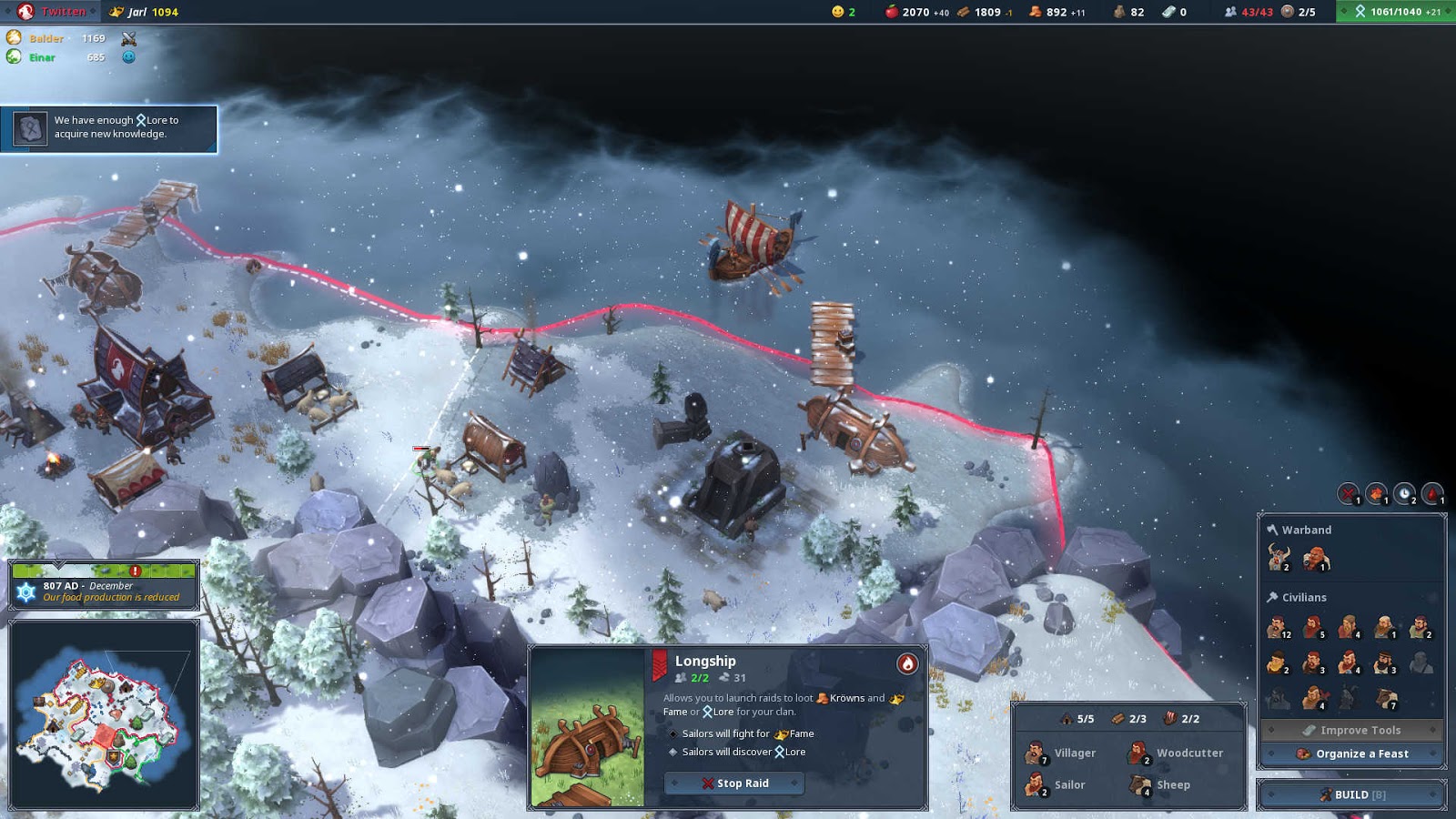 Northgard v2.2.14.18622 trực tuyến nhiều người chơi 3