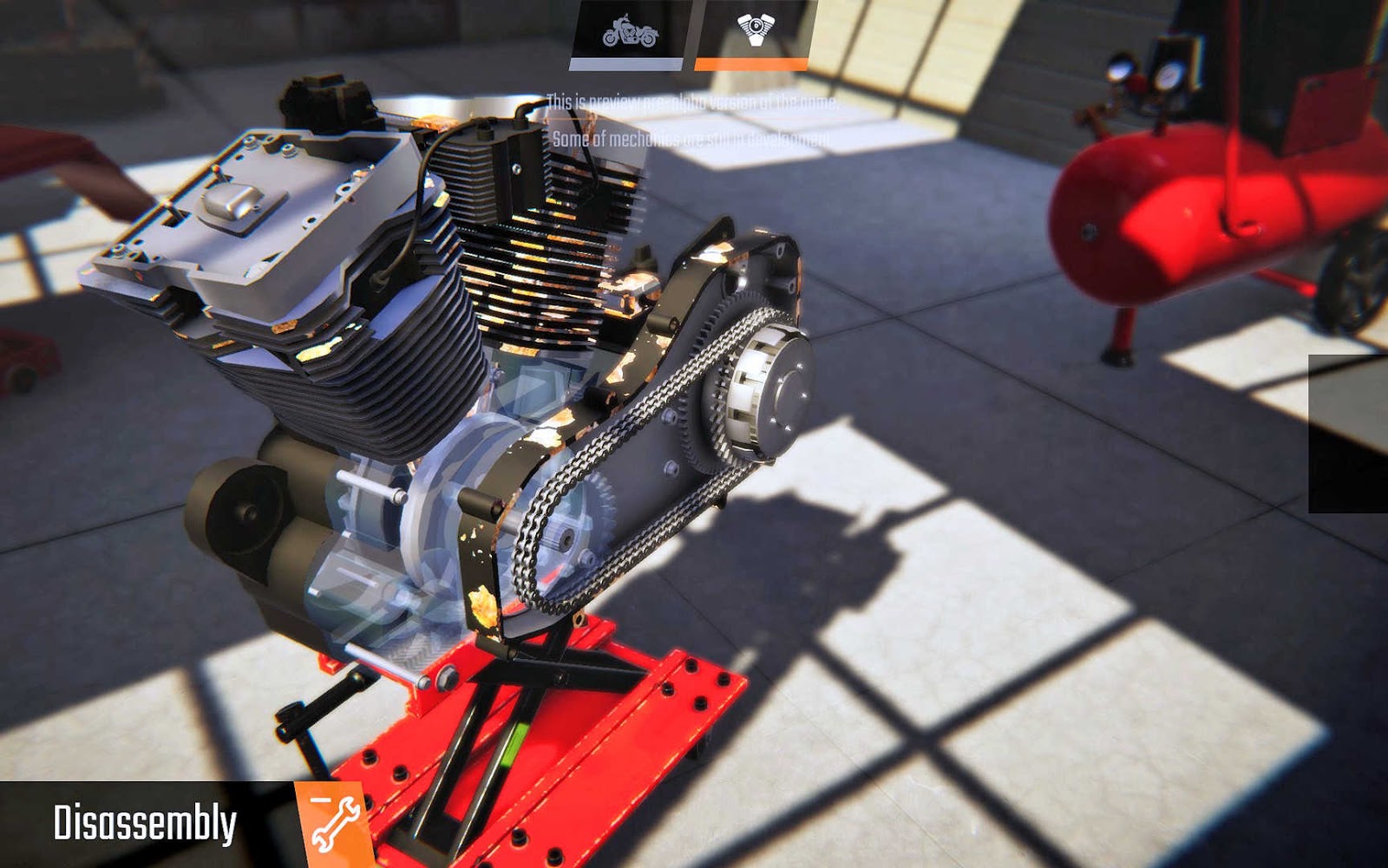 Biker Garage Mechanic Simulator Junkyard 1