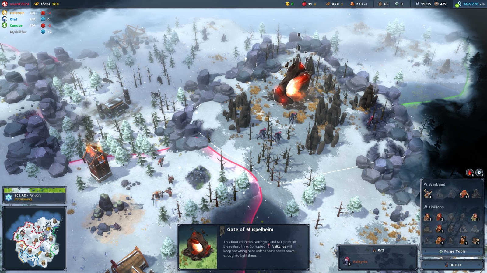 Northgard v2.2.14.18622 trực tuyến nhiều người chơi 4