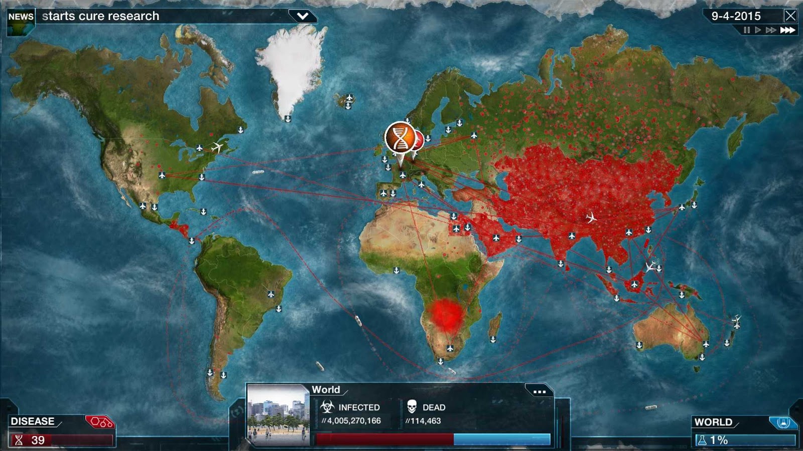 Plague Inc Evolved Việt Hóa v1.17.4 Trực tuyến + Nhiều người chơi 2