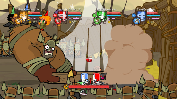 Castle Crashers v2.8 trực tuyến nhiều người chơi 3