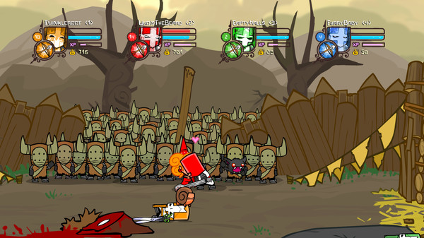 Castle Crashers v2.8 trực tuyến nhiều người chơi 4