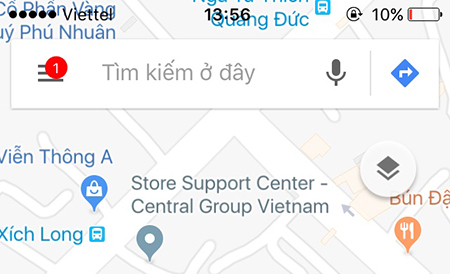 Cách tải bản đồ trên Google Maps để sử dụng khi không có 3G / 4G