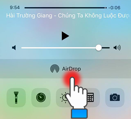 Chức năng AirDrop