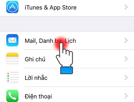 Chọn Thư, Danh bạ, Lịch