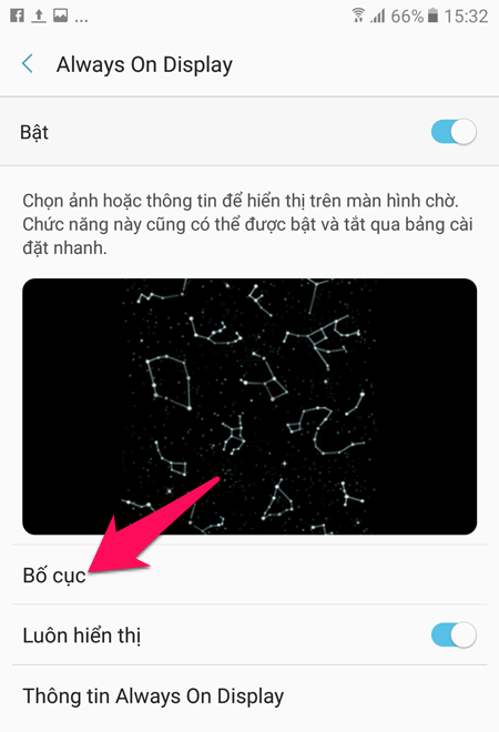 Luôn luôn được nhìn thấy