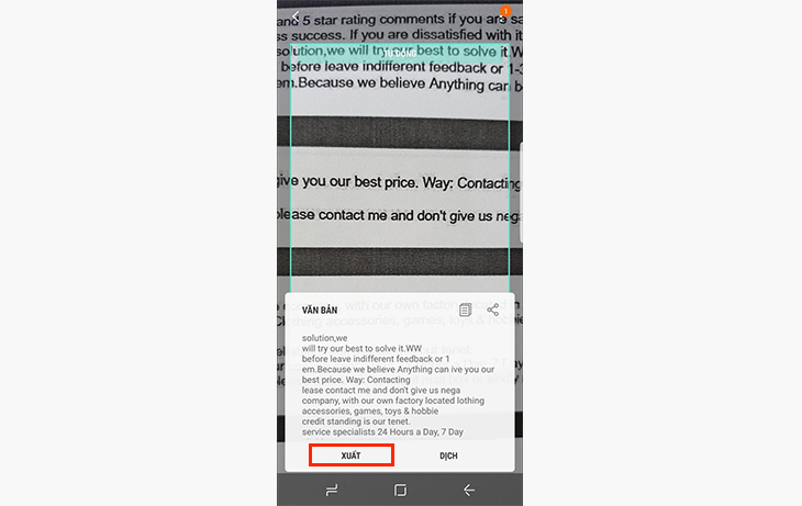 Tìm hiểu các bản dịch nhanh với máy ảnh Galaxy S9 và S9 Plus