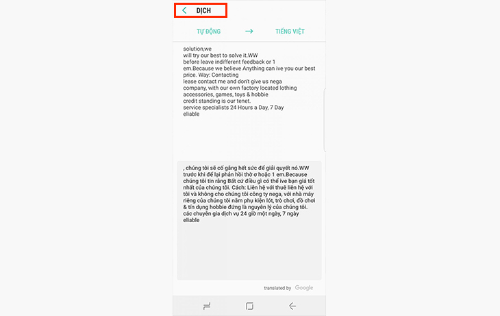 Tìm hiểu các tính năng dịch nhanh với máy ảnh Galaxy S9 và S9 Plus