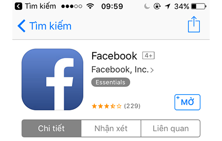 Cập nhật Facebook