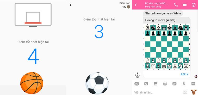 Game giải trí ngay trên Facebook