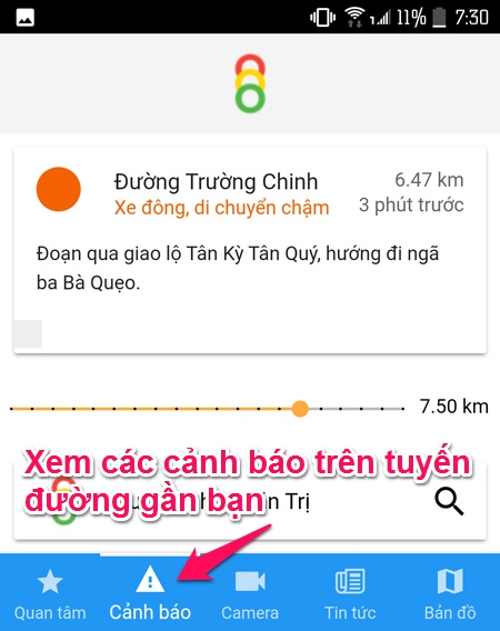 Xem trực tiếp từ camera giao thông tránh tắc đường ở Sài Gòn mọi lúc trên smartphone