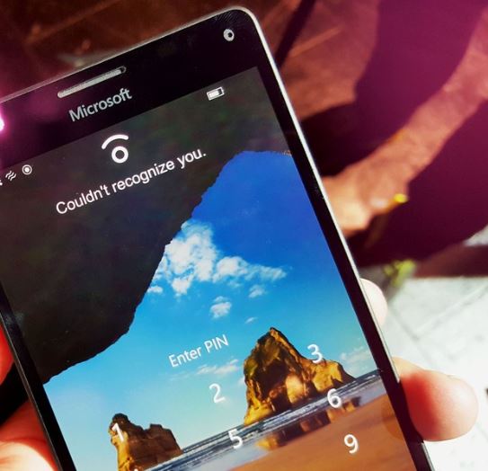 Các tính năng bảo mật Windows Hello của Lumia 950 XL